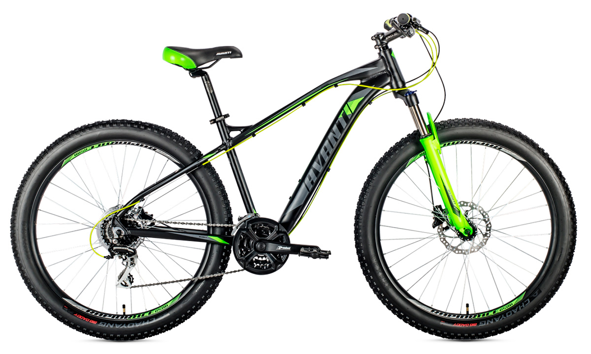 Фотография Велосипед 27,5"+ Avanti BOOST 650B (2019) 2019 Черно-зеленый